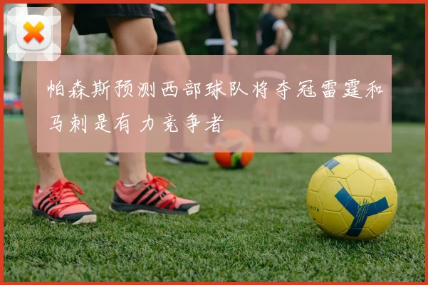 帕森斯预测西部球队将夺冠雷霆和马刺是有力竞争者
