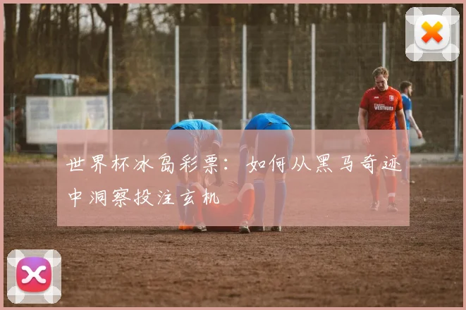 世界杯冰岛彩票:如何从黑马奇迹中洞察投注玄机