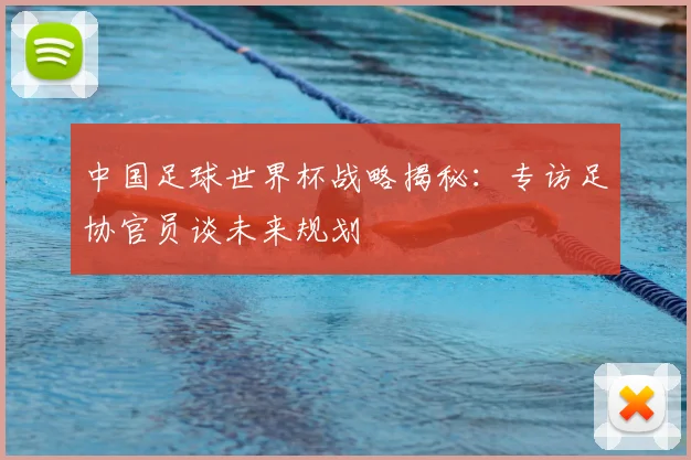 中国足球世界杯战略揭秘：专访足协官员谈未来规划